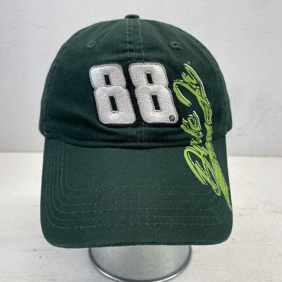Dale Earnhardt Jr #88 Amp Energy Mountain Dew Adjustable Hat Cap NASCAR - Picture 1 of 7